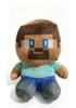Плюшевая фигурка Зомби и Черного Стива из Minecraft - Сидячая поза