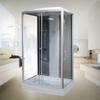 Compact Tempered Glass Shower Room for Home Use
