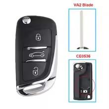 Корпус дистанционного ключа автомобиля для Peugeot 208 307 406 308 206 306 307 407 807 207 607 107 чехол для партнерского ключа для Citroen C4 C2 Xsara C3 C8