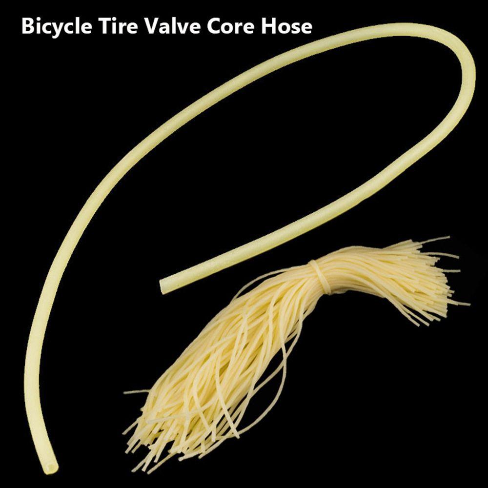 5/10pcs High Quality Beige MTB Valve Core Hose Rubber Latex Band British Elastic Tube Accessories