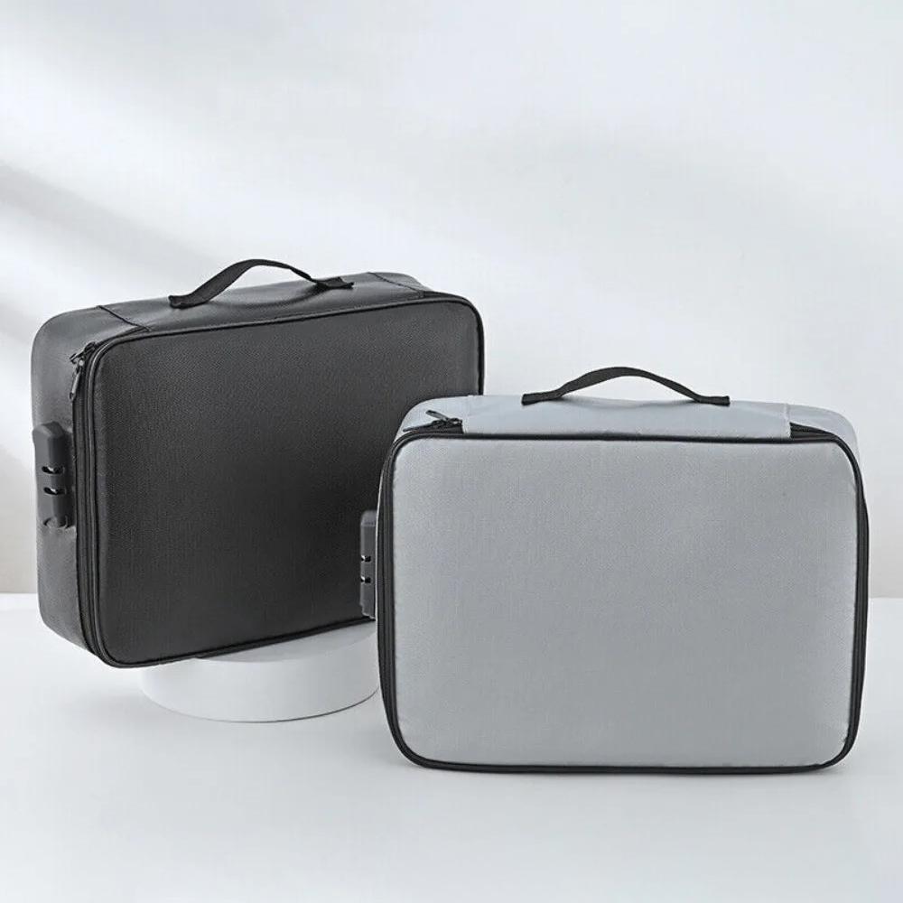 Сумка для хранения документов, сумка для карт, бытовая сумка для архивов большой вместимости, для паспорта и документов, дорожная сумка из ткани Оксфорд