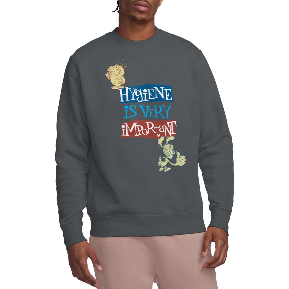 Ren & Stimpy Unisex Adult Hygiene Is Very Important Sweatshirt