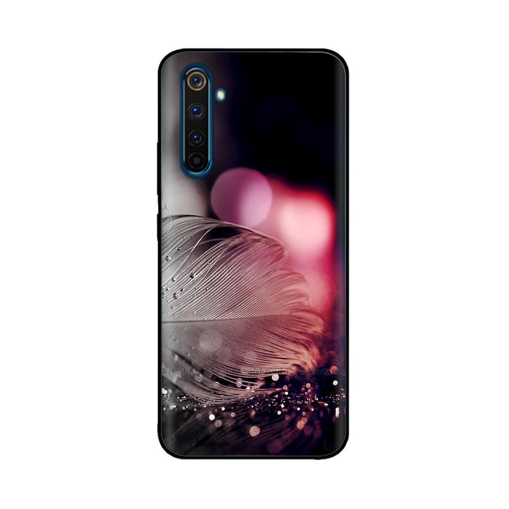 Чехол для OPPO Realme 6 pro Чехол-бампер Realme6 Pro Мягкий силиконовый задний чехол Чехол для телефона для OPPO Realme 6 6 Pro 6i 6S Coque