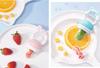 Teether for feeding in a case for fruits and vegetables Pink Pig Pacifier 8