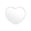 High-definition Handheld Mirror Single-sided Beauty Make-up Mirror Heart-shaped Mirror  Makeup Tool