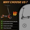 2026 new X5 6000W dual motor electric scooter 60v 35ah large battery with seat 11 inch tires adult premium mobile electric scooter