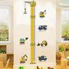 Мультяшные животные Измеритель роста Наклейка на стену Динозавр Панда Наклейка на стену для детской комнаты Детская Измерительная линейка роста Таблица роста