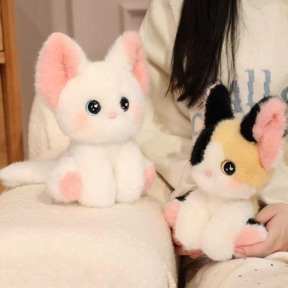 Мягкая игрушка плюшевая кукла котенок девон рекс плюшевая кукла кошка мальчики девочки сиамский кот плюшевая детская игрушка