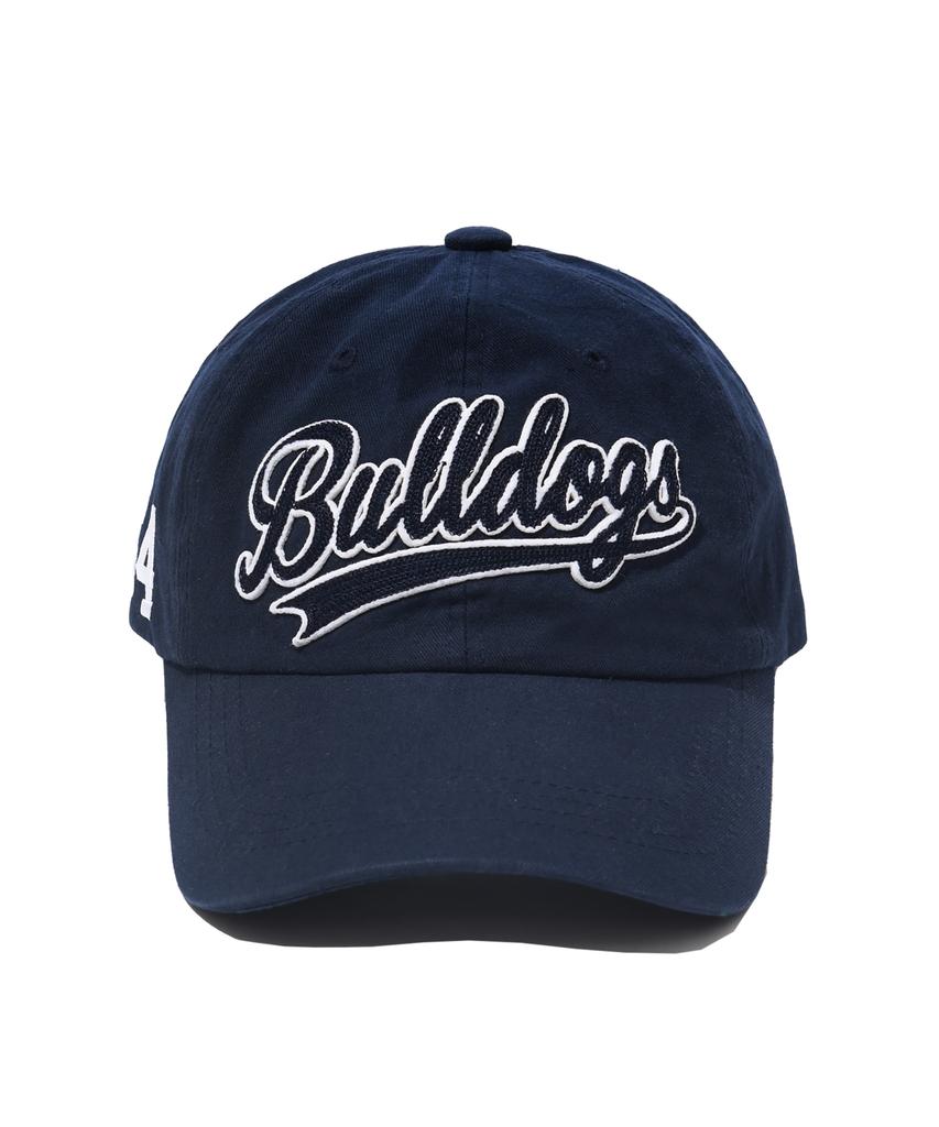 YALE Винтажная бейсболка с логотипом-хвостом Bulldogs_Темно-синяя