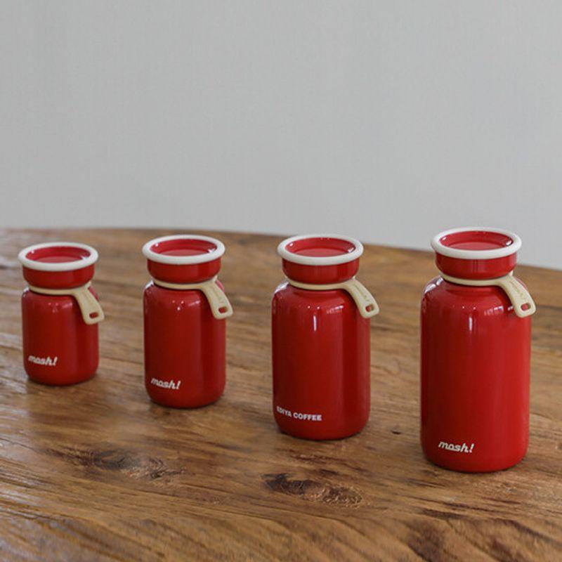 MOSH Mosh Mosh Insulated Latte Mini Tumbler 200 Red