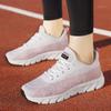 Running Shoes Large Size Women's Shoes Summer New Lightweight Breathable Sports Shoes Shock-absorbing Soft-soled Fly-woven Mesh Running Shoes