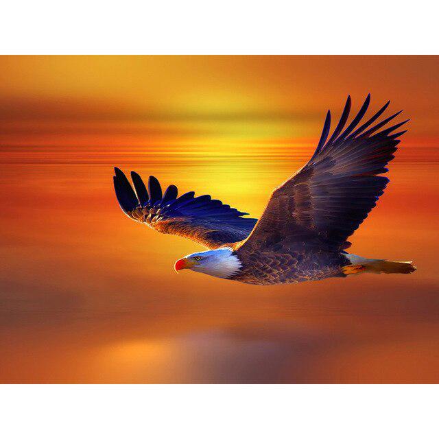 5D Diamond Painting Bird Animal DIY Diamond Embroidery Landscape Flower Full Round Cross Stitch