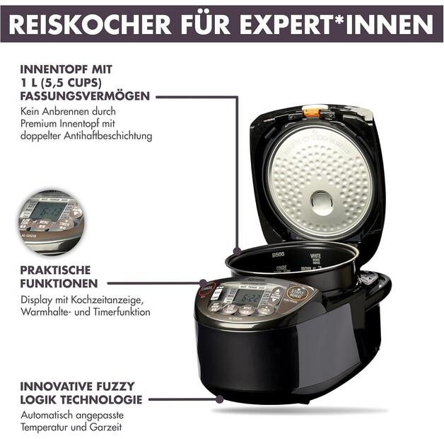 Рисоварка Zojirushi NL-GAQ-10, 1 л