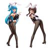 Оригинальная фигурка B-STYLE KonoSuba Мегумин Аква Юн Юн Девушка-кролик ПВХ Статуэтка-экшен Коллекционная для взрослых Модель Аниме Кукла Игрушки Подарки