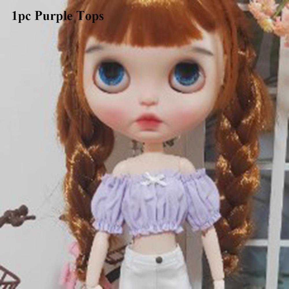 Милые джинсовые брюки, рубашка, модная футболка принцессы, одежда для кукол azone ob24 для кукол blythe