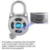 Rechargeable Battery Bluetooth Padlock Password Protection USB Rechargeable Lock  Storage Security