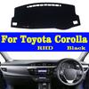 Накладка на приборную панель автомобиля для защиты от света, коврик, аксессуары для Toyota Corolla E180 2014 2015 2016 2017 2018