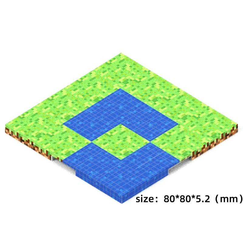 Магнитный мир Магнитная основа Строительный блок Магнитный блок Разнообразие матч мальчики и девочки дети головоломка магнитные игрушки