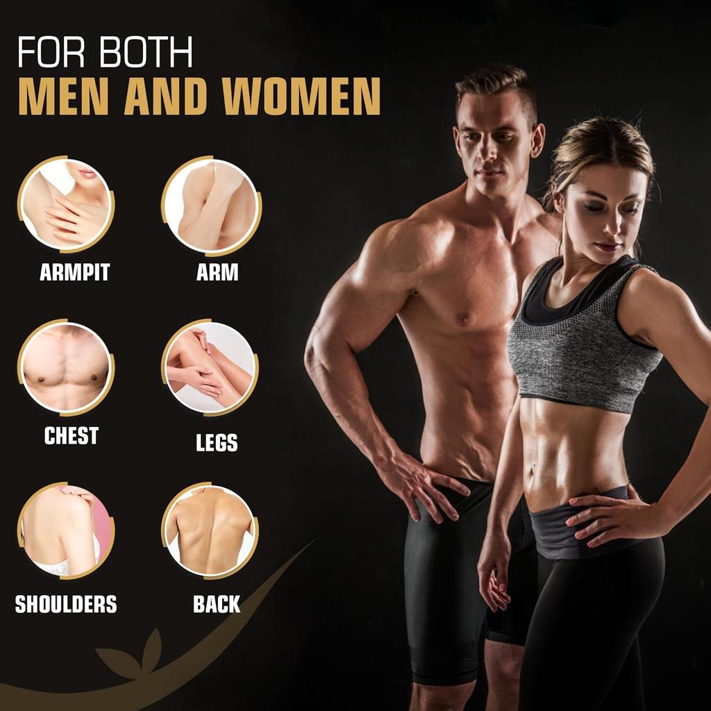 Hair Removal Cream Spray for Men & Women | Painless Body Hair Remover for Chest, Back, Legs, Underarms & Intimate Skin | 100 Ml