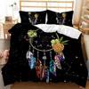 Dream Catcher Bedding Set Elegant Bohemian Duvet Cover Queen 240x220 Ethnic Quilt Cover Single Double King Comforter Bed Cover