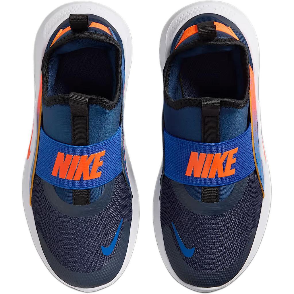 Nike Flex Runner 4 Повседневная Мода Простые Универсальные Детские Кроссовки для Бега Детские Кроссовки Черно-Белые IF2894-401