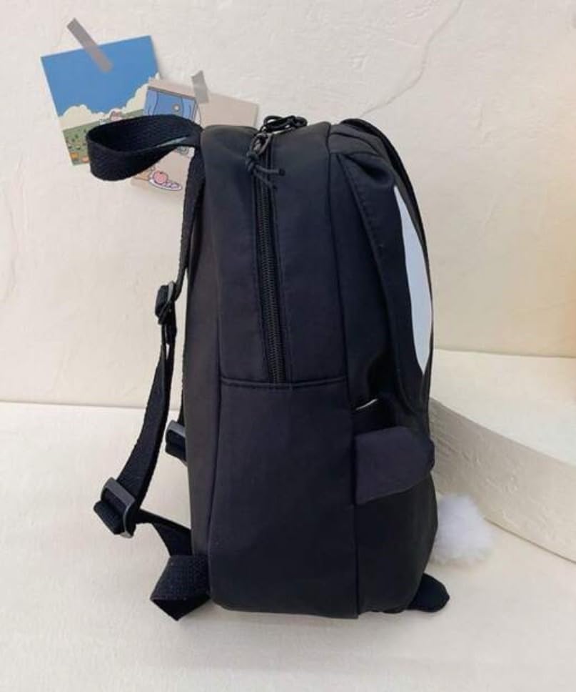 Kids Backpack with Ears and Cute Backpack J.B.things Rabbit-Shaped Tail, Design, Baby, Kids, (Purple, Mini)