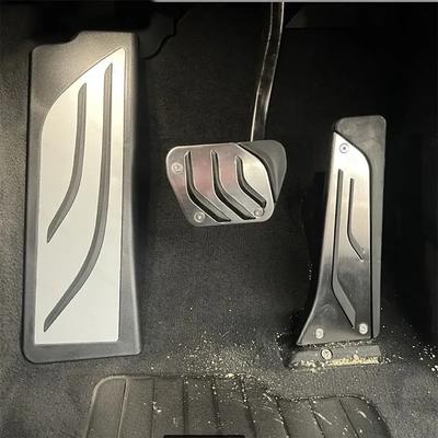 Для BMW 3 серии G20 G21 330i 330e 430i 440i - LHD Газ Тормоз Педаль Ноги Накладка Колпачок Подушки Подножки Комплект Отделки Без Сверления Сталь