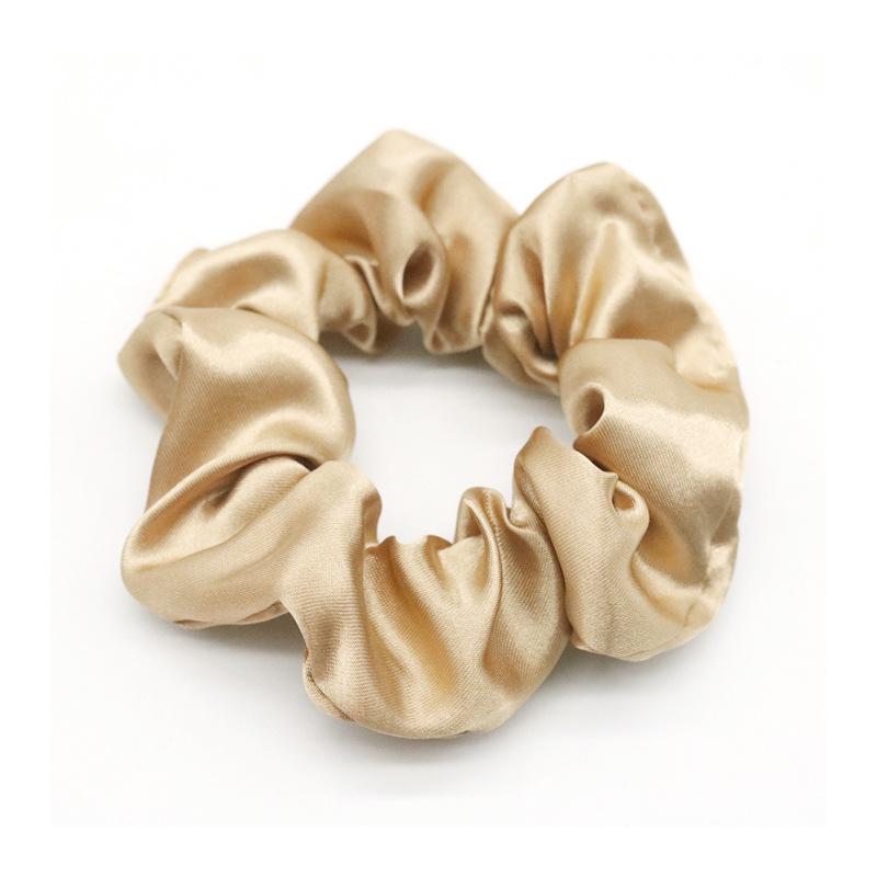 Винтажная французская атласная шелковая резинка для волос - Ретро универсальный аксессуар