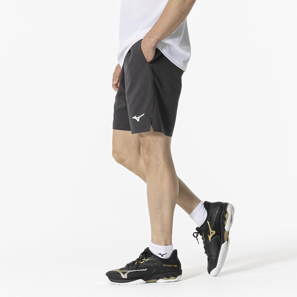 Tennis Badminton Game Officially Certified by the Japan Badminton Unisex 62JBB023 Charcoal M [Mizuno] Pants, Shorts, Association,