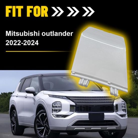 Front Bumper Tow Hook Cover Eye Cap White For Mitsubishi Outlander -2024 1x