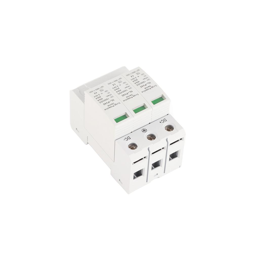 Устройство защиты от перенапряжения 20‑40KA 3P 1000V Фотоэлектрическое PV напряжение Защита Разрядник Защитник