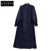 Ron Herman ×TEN 3310300108 Navy Gathered Stand Collar Dress Dress Not Written NavyUsed