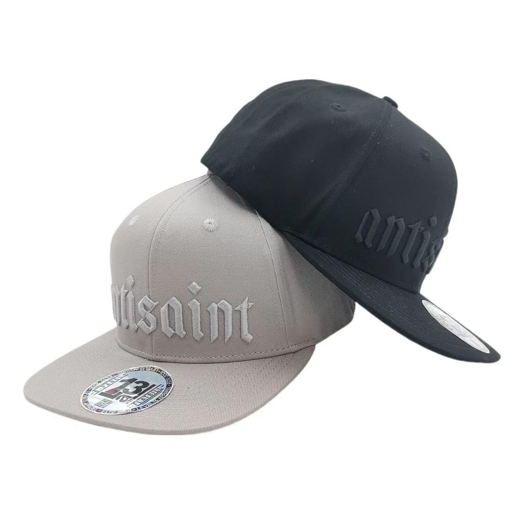 Custom Logo 6 Panel Snapback Hat Unisex Cotton Baseball Fitted Snapback Cap
