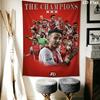 AFC Ajax Wall Hanging Printed Fabric Blanket Decorative Tapestries for Bedroom Living Room Home Decor