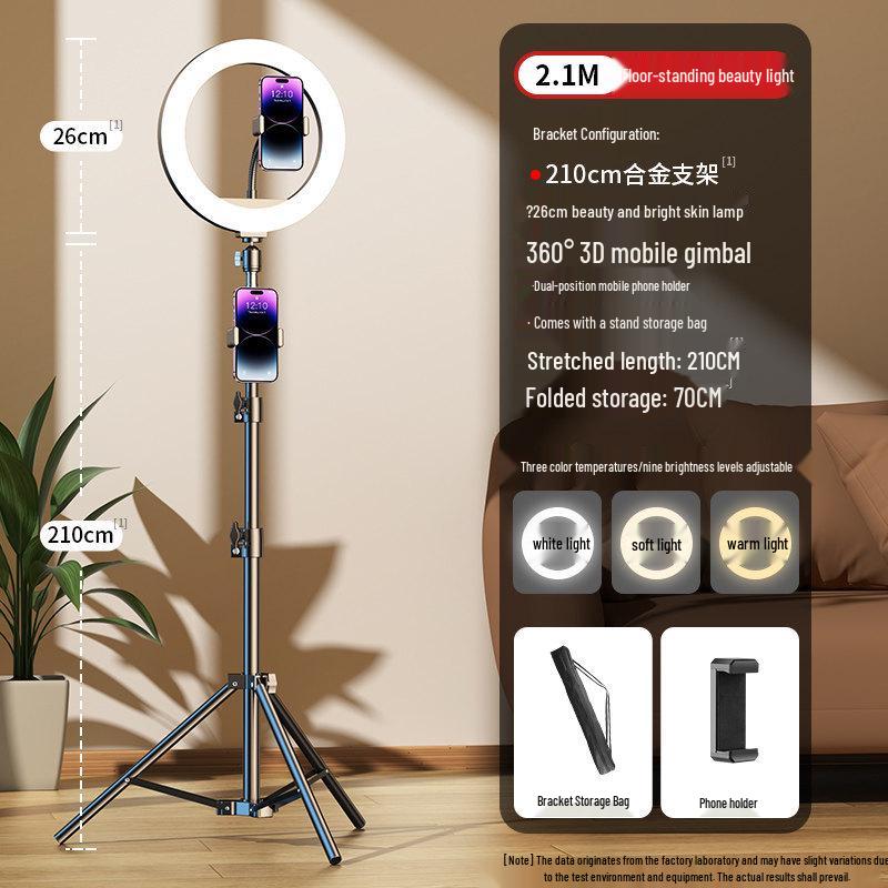 2026 Streamers' Mobile Phone Fill Light for Beauty Photography and Selfies