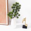 34cm Artificial Pine Green Branch Realistic Plastic Fake Pine for Party Wedding Home Room Christmas Decortion Artificial Plant