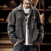 Мужская куртка в стиле ретро Detroit: Осень/Зима 2024, Модный, Красивый, Утепленный, Повседневная одежда