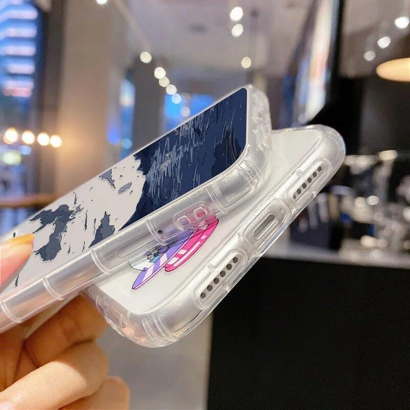Корейский чехол для телефона с пейзажем заката Funda для iPhone 13, чехол для iPhone 11 14 12 Pro Max XR XS Max 7 8 15 Plus SE Mini, мягкий чехол