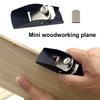 Mini Trimming Plane Sharp Blade Adjustable Flat Bottom Deburring Woodworking Tool Heavy Duty Small Wood Planer Block Plane Carpenter