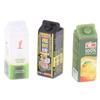 5Pcs 1/12 Dollhouse Simulation Fruit Juice Model Dollhouse Miniature Drinks Bottle Dolls House Kitchen Play Toys Accessories