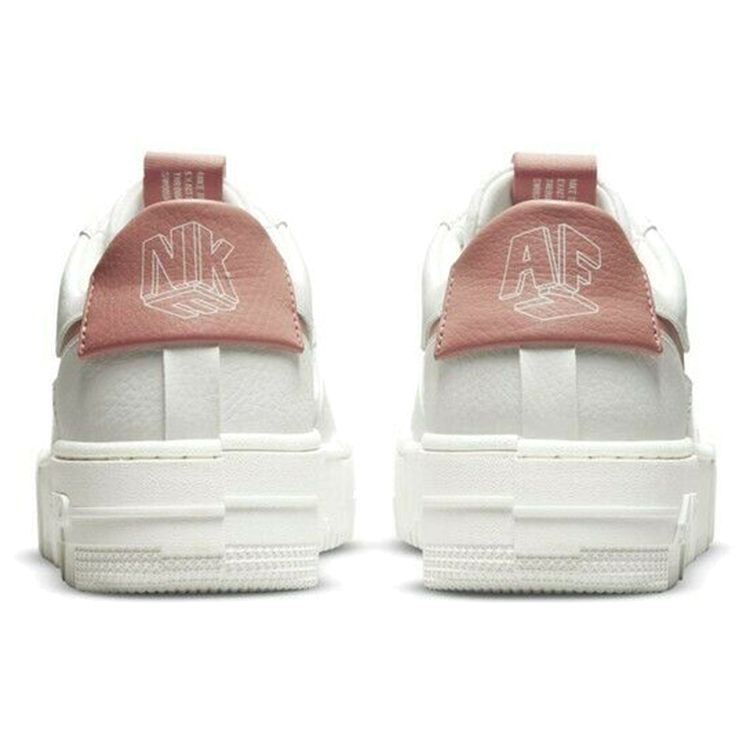 Nike Air Force 1 Pixel White Rust Pink Женские кроссовки Summit-White CK6649-103
