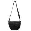 Waterproof Dumpling Shoulder Bag Korean Style Sports Crossbody Bag Nylon Half Moon Bags  Unisex