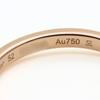 Used CARTIER Ring Ballerina Curve Wedding EU#51.5 52 K18 Pink Gold/diamond 2.2g Pink Gold Jewelry