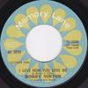 7inch Record BOBBY VINTON - I Love How You Love Me / To Know Yo 152300 Epic US Rock Used