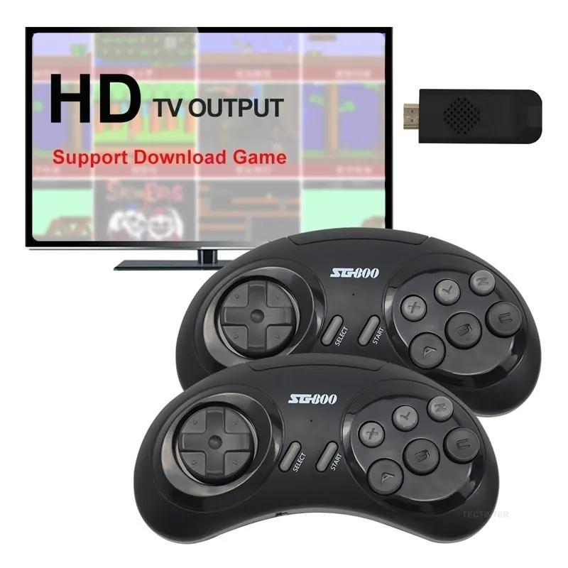 16-битная игровая консоль MD для SEGA Genesis SG800 Game Stick, беспроводной контроллер, встроенный в 4600+ игр, игровой проигрыватель HDMI