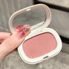 Single Color Blush Silky Texture Low Saturation Long-lasting Natural Matte Blush Cream Face Makeup Cosmetics