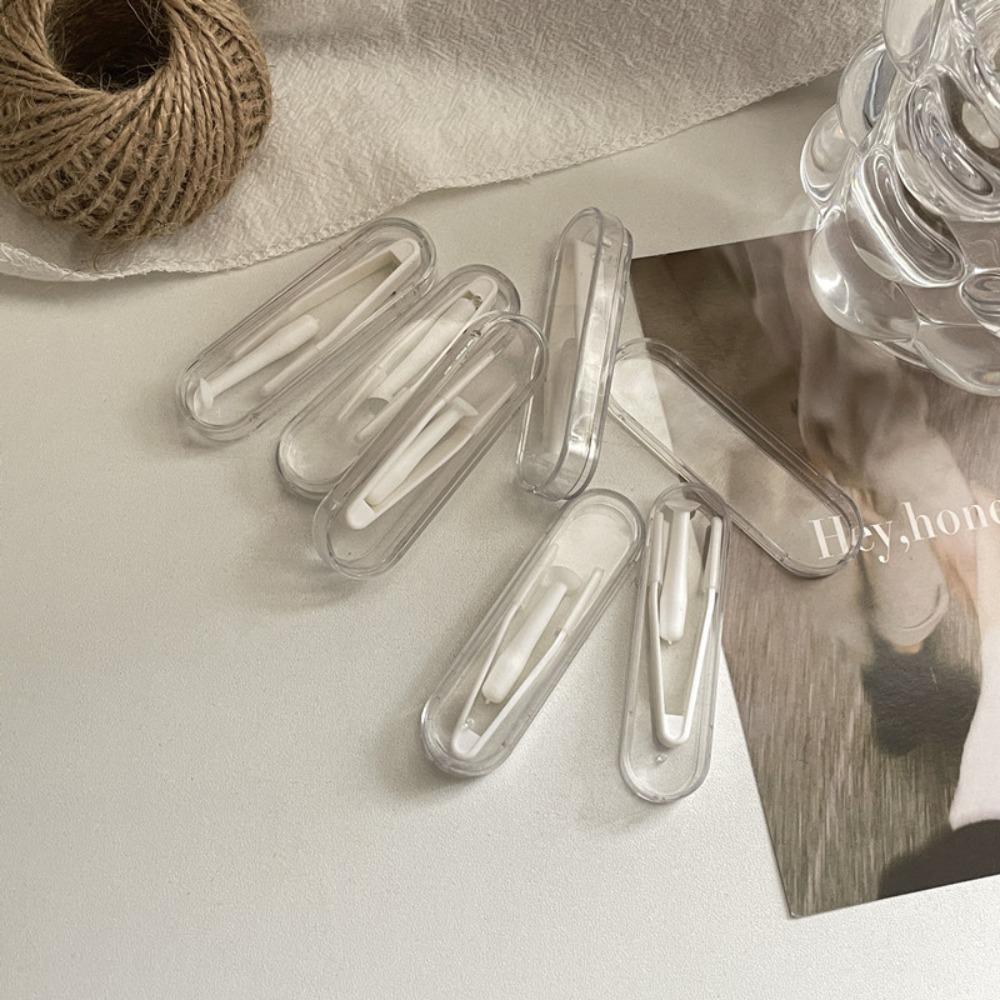 Travel Kit Contact Lenses Tweezers Suction Stick for Eye Care Contact Lens Case Holder  Women Men