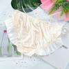 Большой размер ярких цветов, молочный шелковый бант, нижнее белье принцессы Лолиты для костюмированной вечеринки, милое нижнее белье для горничной, милые эластичные трусики