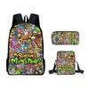 Monsters Singing My Childrens School Bag Three Piece Suit Suitable For Gift