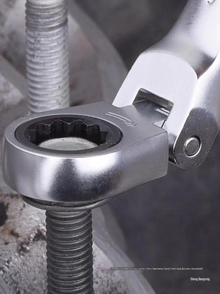 Набор регулируемых трещоточных ключей с холщовой подвесной сумкой